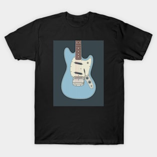 Sonic Blue Rockmaster Guitar T-Shirt